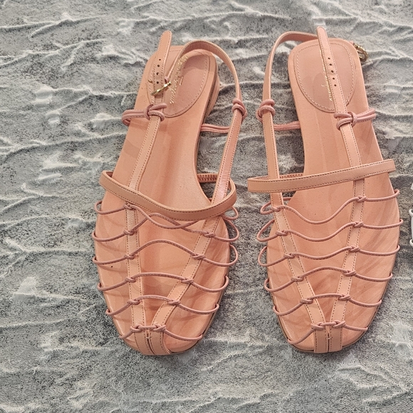 Elegant Women's Pink  Sandals - Picture 1 of 4